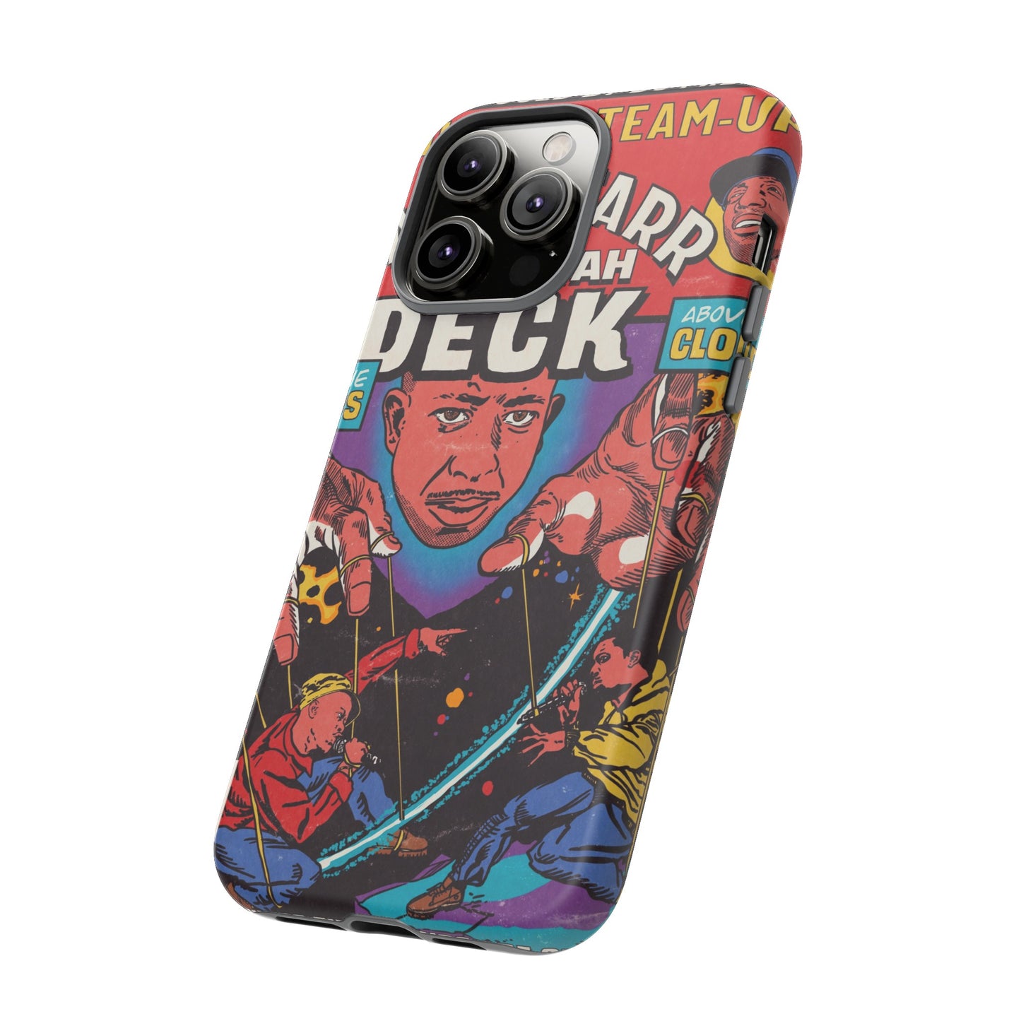 Gang Starr & Inspectah Deck - Above The Clouds - Tough Phone Cases