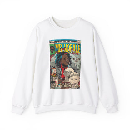 Kendrick Lamar- Mr. Morale & The Big Steppers - Unisex Heavy Blend™ Crewneck Sweatshirt