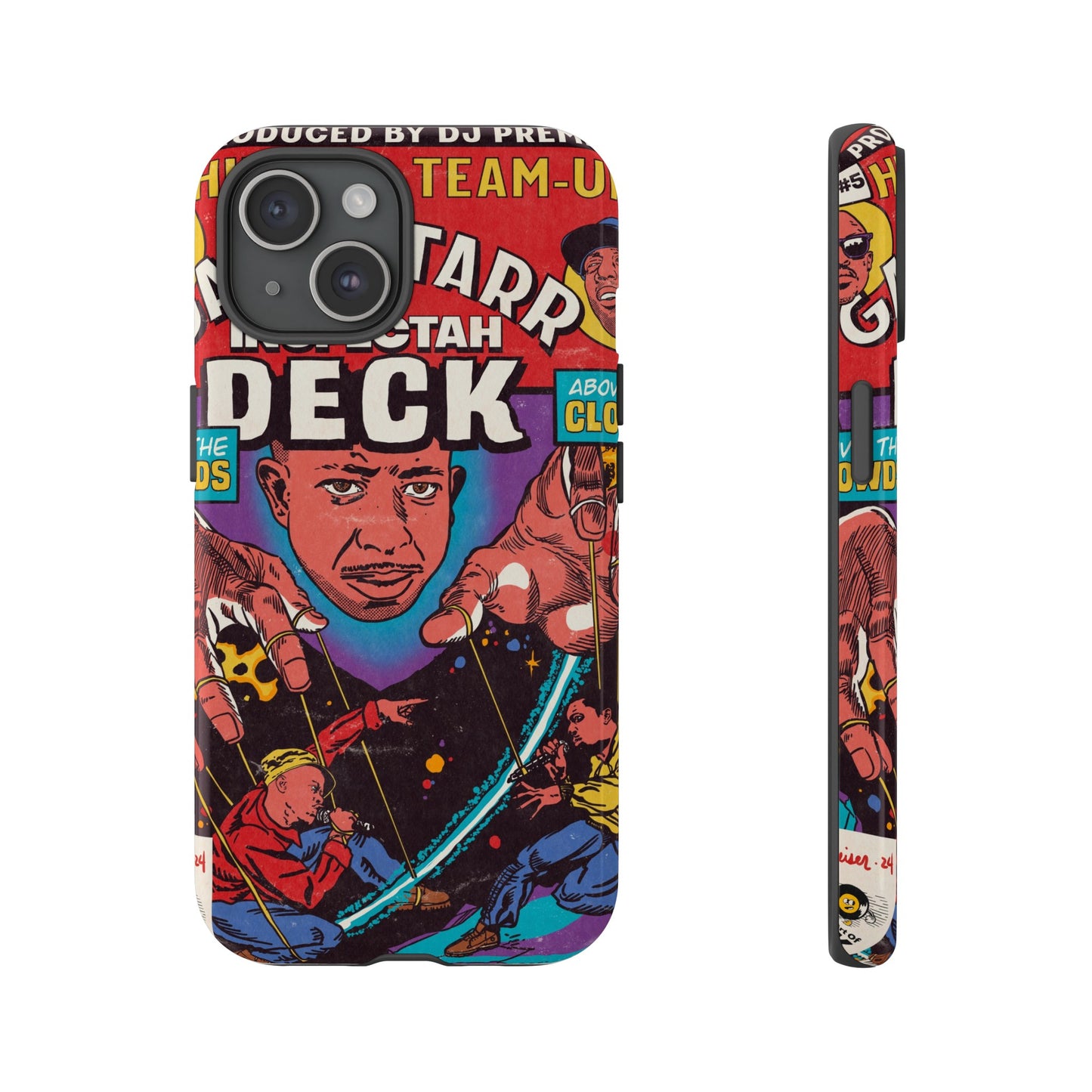 Gang Starr & Inspectah Deck - Above The Clouds - Tough Phone Cases