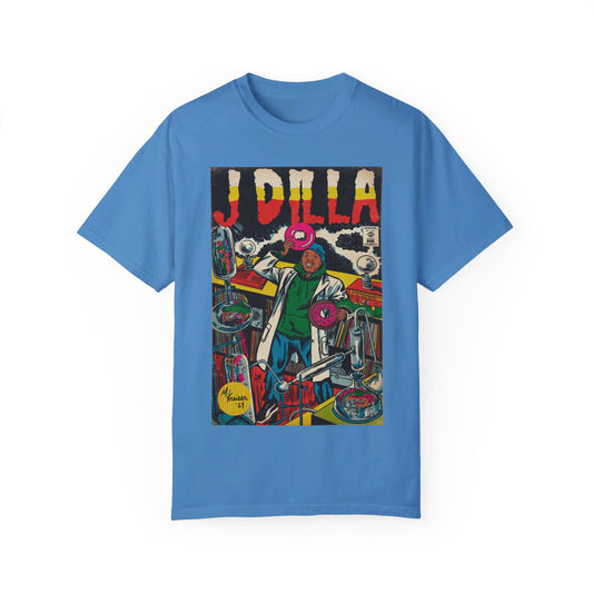 J Dilla - Comic Book Art - Unisex Comfort Colors T-shirt