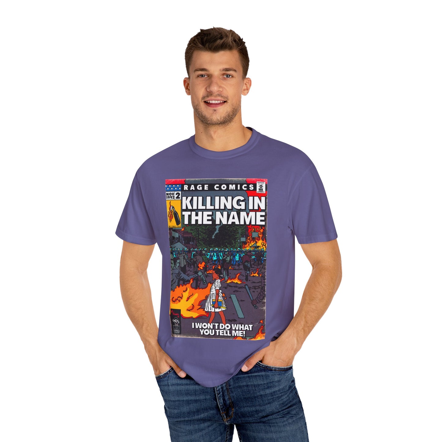 Rage - Killing In the Name - Unisex Comfort Colors T-shirt