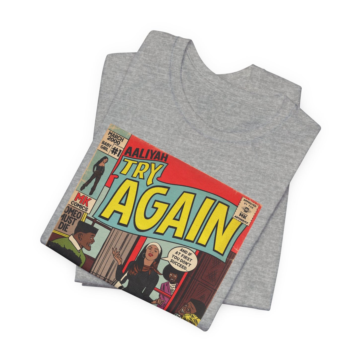 Aaliyah - Try Again - Unisex Jersey Short Sleeve Tee