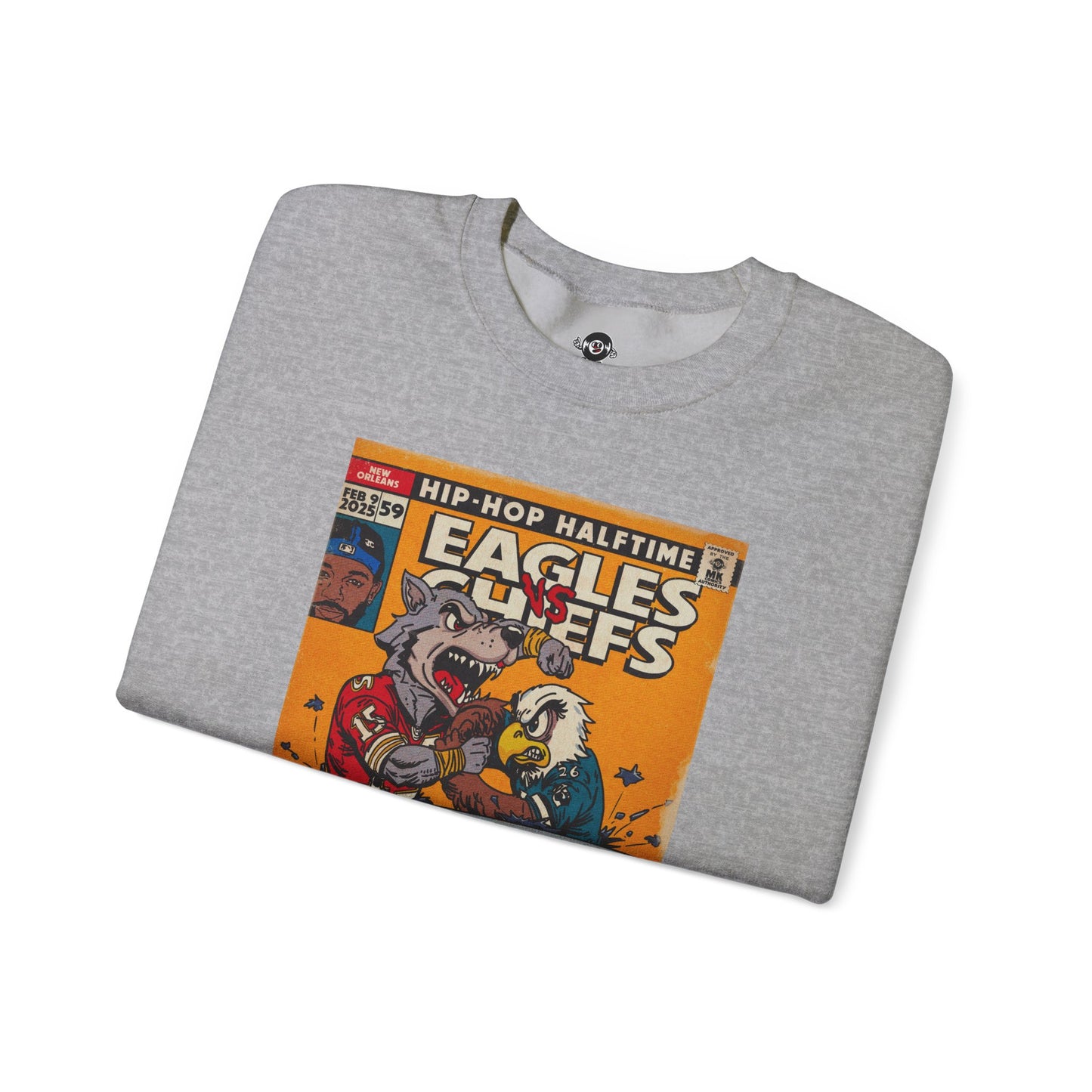 Kendrick & SZA - 2025 Halftime - Eagles vs Chiefs - Unisex Heavy Blend™ Crewneck Sweatshirt