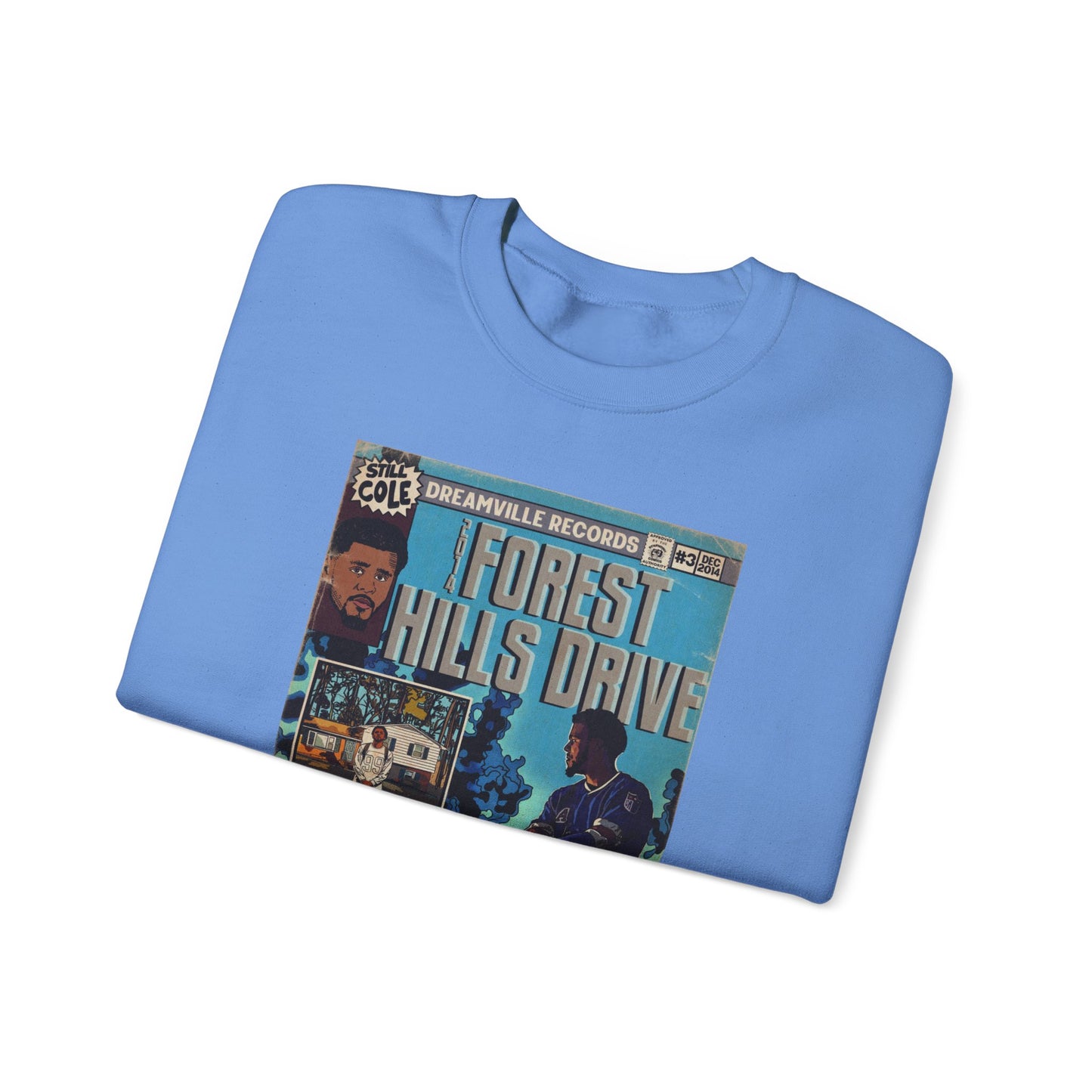 J Cole - 2014 Forest Hills Drive - Unisex Heavy Blend™ Crewneck Sweatshirt