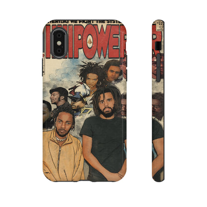 Kendrick Lamar and J. Cole - Hiiipower - Tough Phone Cases