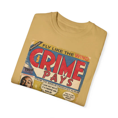 Freddie Gibbs & Madlib - Crime Pays - Unisex Comfort Colors T-shirt