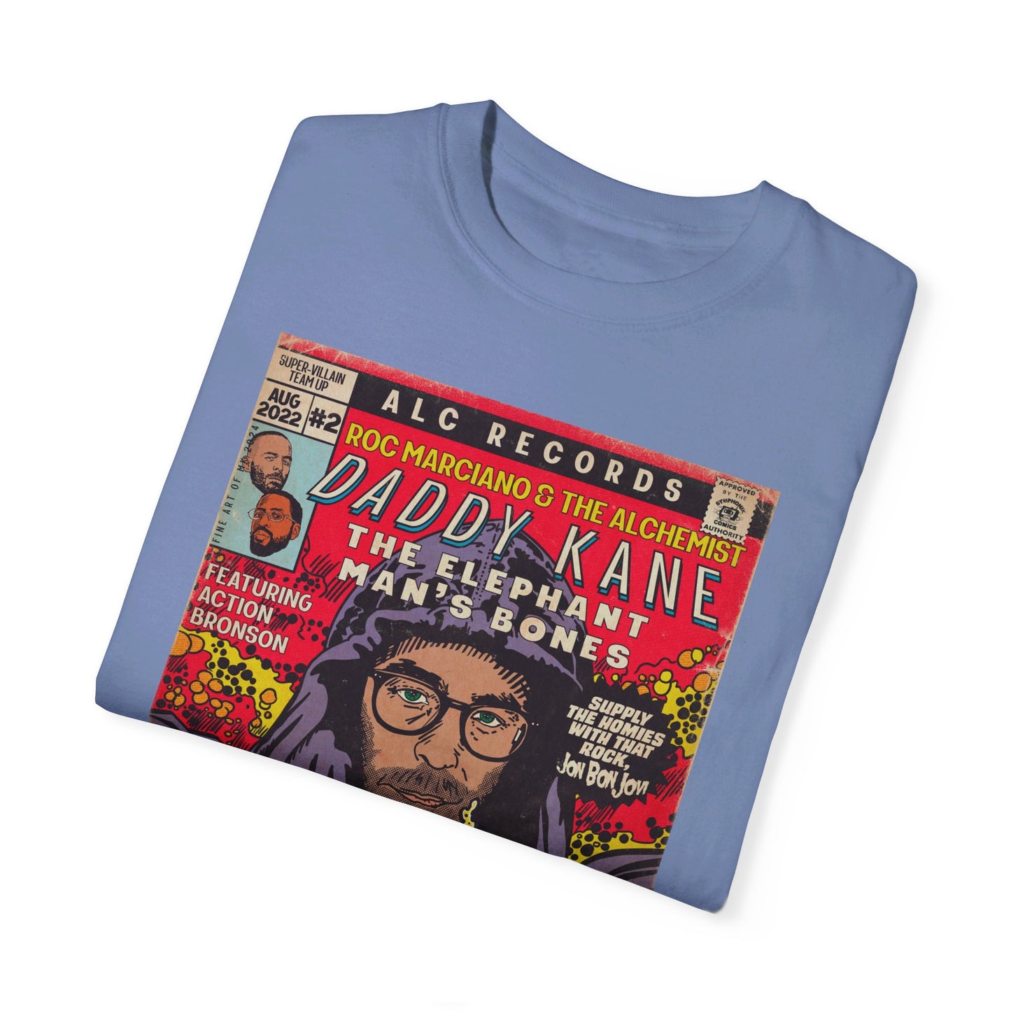 Roc Marciano, Alchemist, Action Bronson - Daddy Kane - Unisex Comfort Colors T-shirt