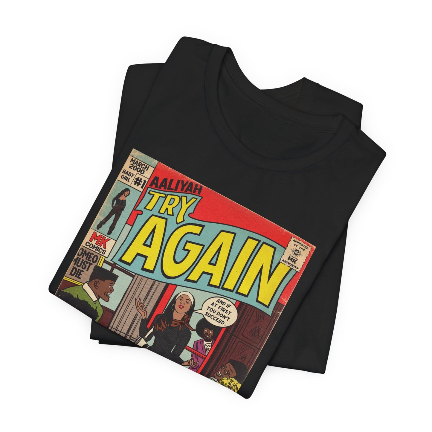 Aaliyah - Try Again - Unisex Jersey Short Sleeve Tee