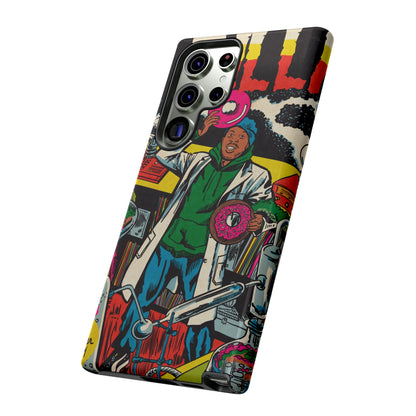 J Dilla - Comic Book Art - Tough Phone Cases