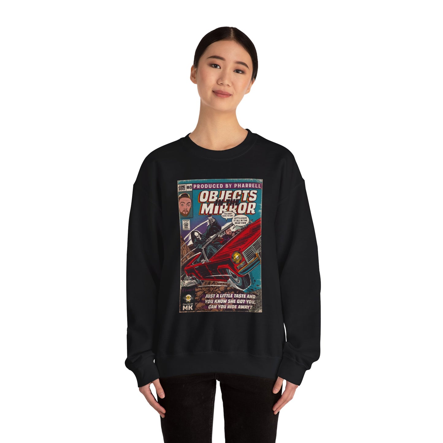 Objects in the Mirror - Unisex Heavy Blend™ Crewneck Sweatshirt