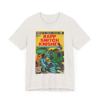 MF DOOM - Rap Snitch Knishes Comic Book Art - Unisex Jersey Short Sleeve Tee