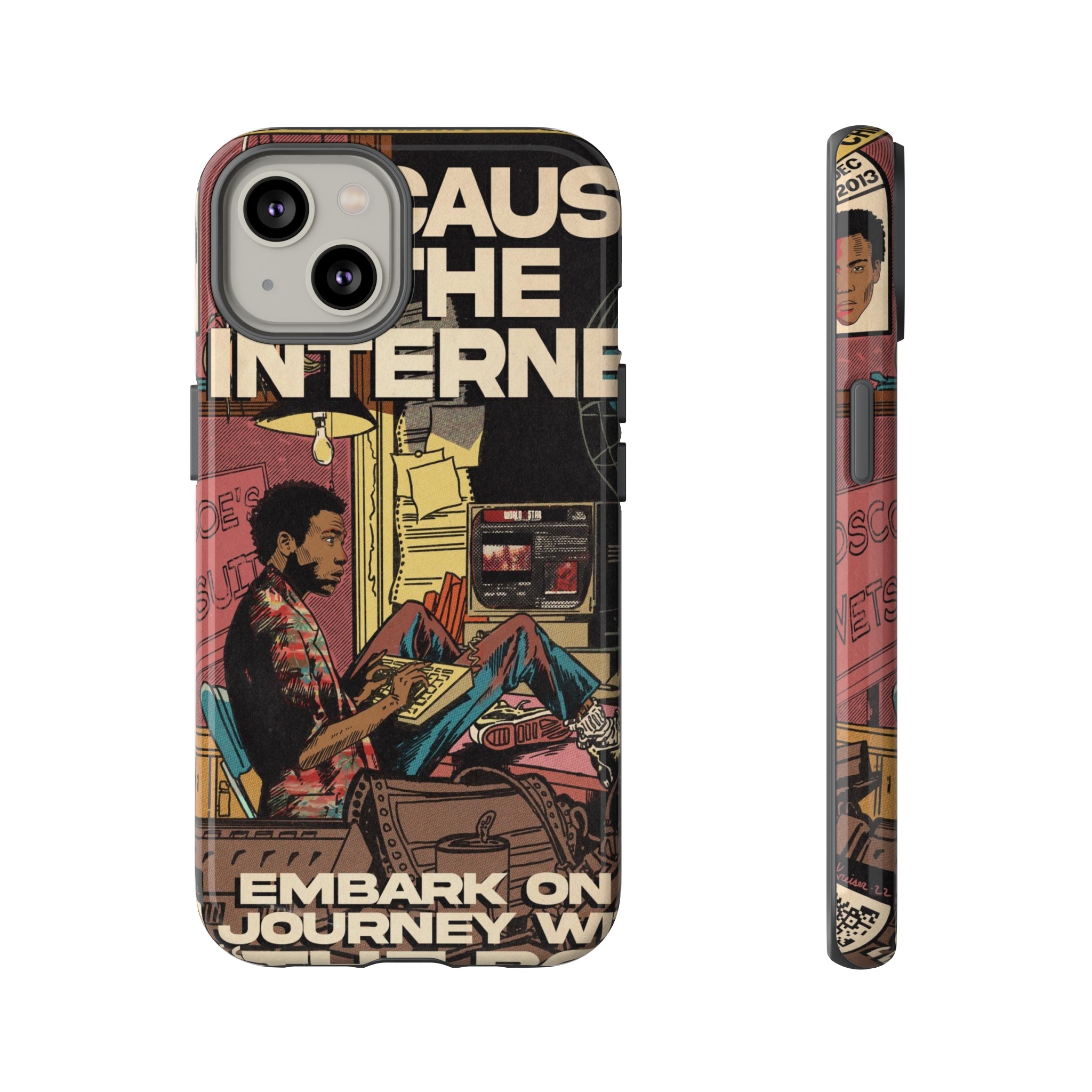 Childish Gambino Because The Internet Tough Phone Cases