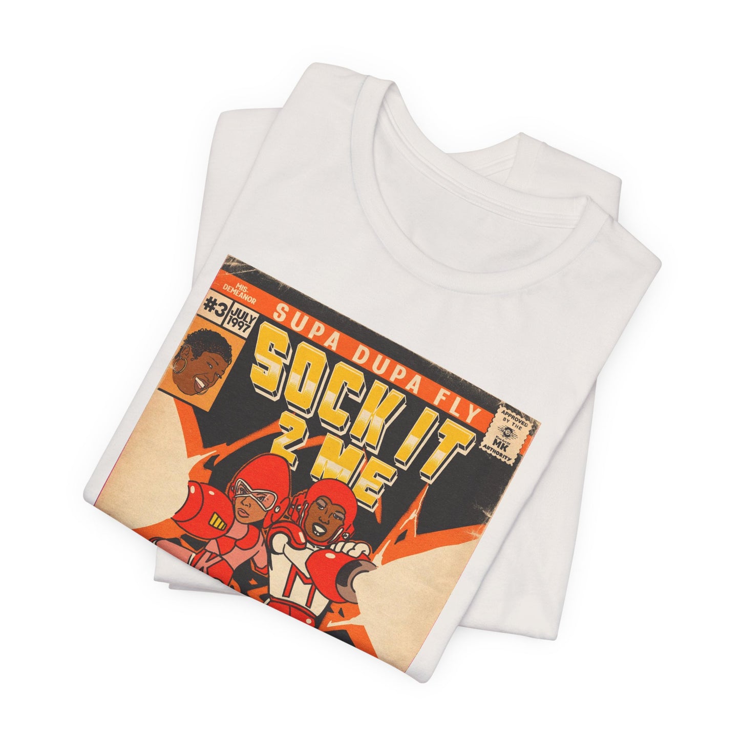 Missy Elliot, Da Brat, & Lil Kim - Sock It To Me - Unisex Jersey Short Sleeve Tee