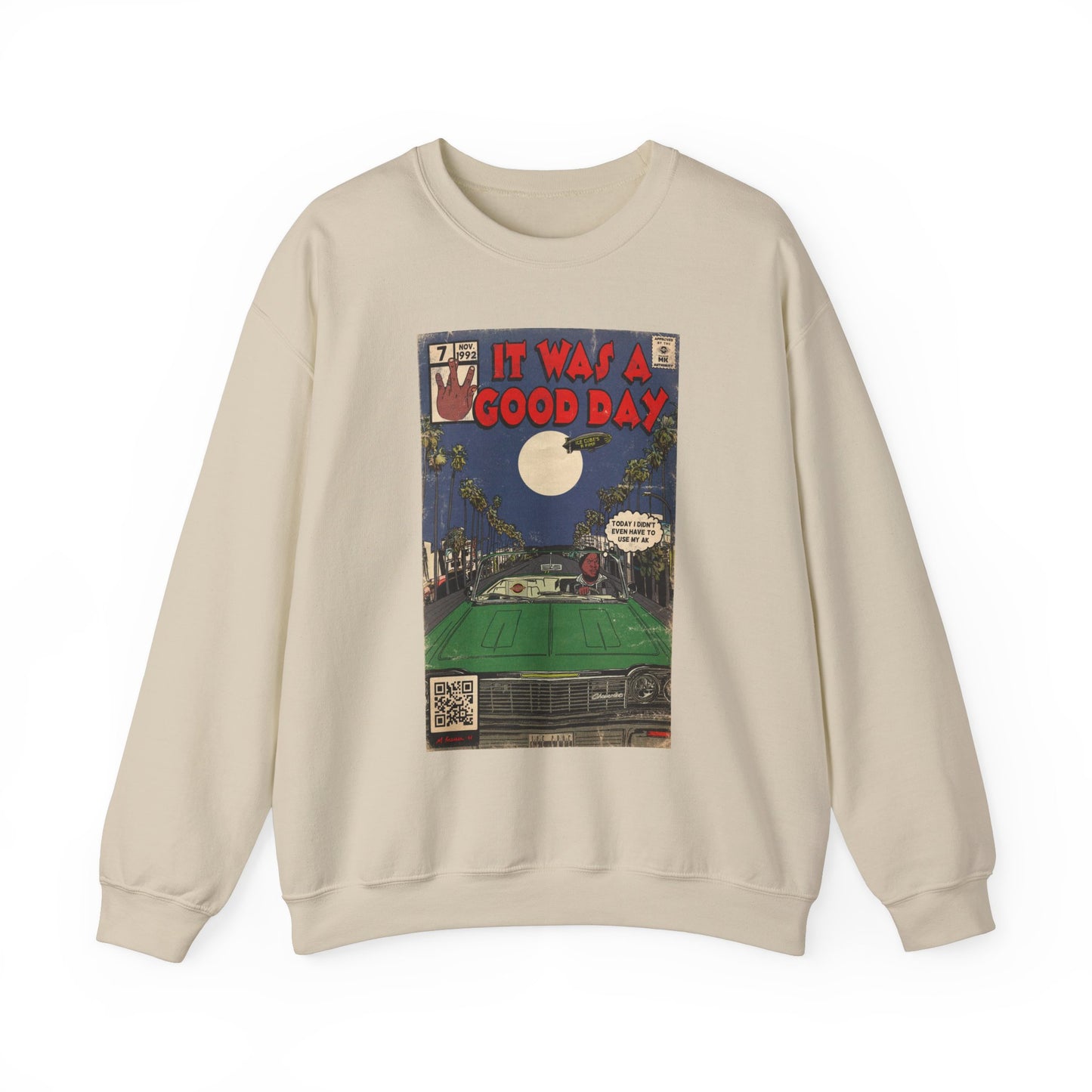 Ice Cube - It Was a Good Day - Unisex Heavy Blend™ Crewneck Sweatshirt