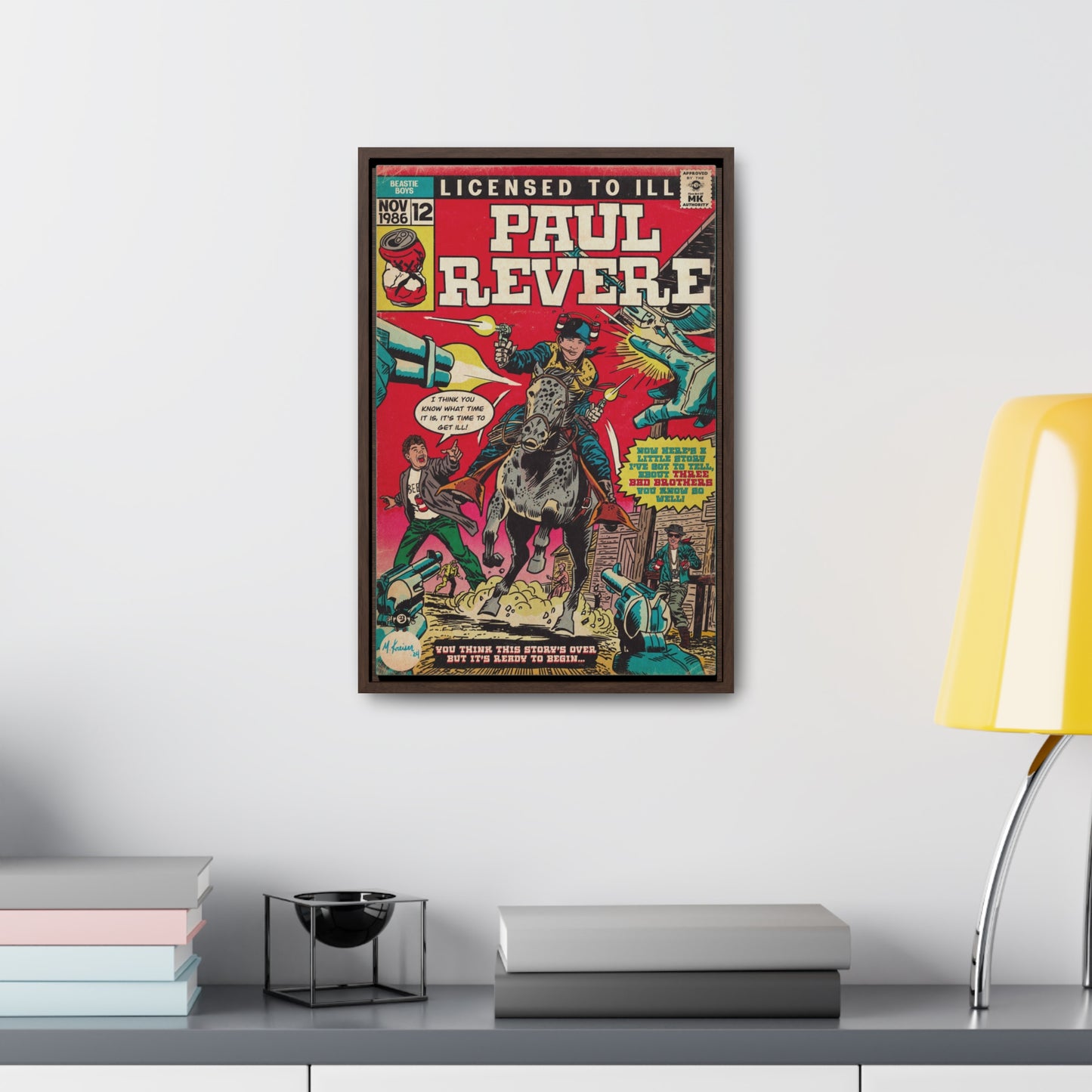 Beastie Boys - Paul Revere - Gallery Canvas Wraps, Vertical Frame