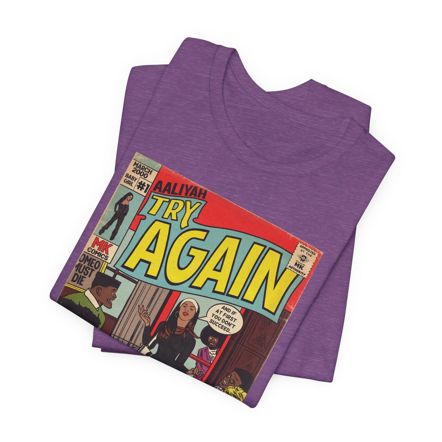 Aaliyah - Try Again - Unisex Jersey Short Sleeve Tee