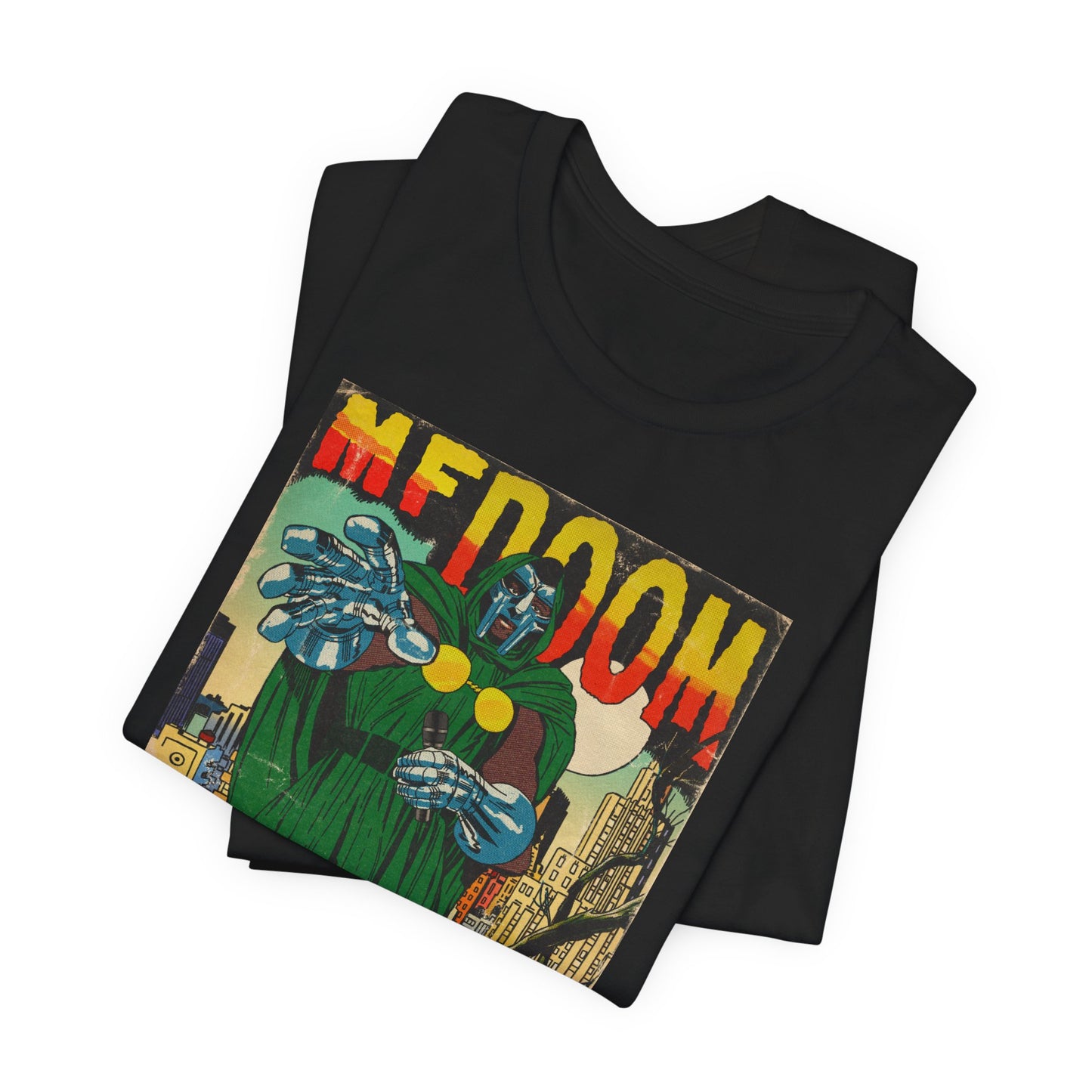 MF DOOM - Comic Book Art - Unisex Jersey T-Shirt