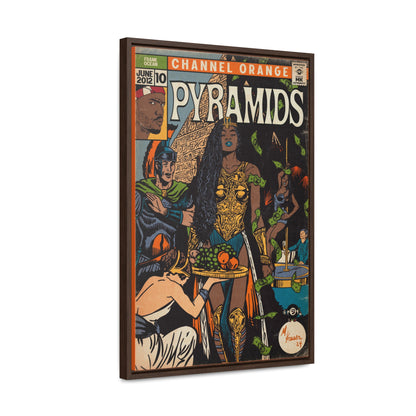 Frank Ocean - Pyramids - Gallery Canvas Wraps, Vertical Frame