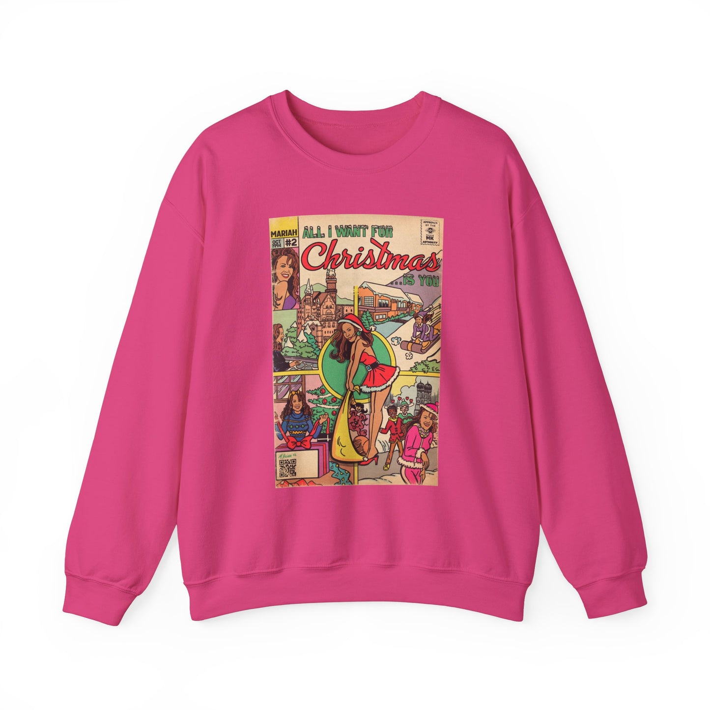 Mariah Carey - All I Want For Christmas.. - Unisex Heavy Blend™ Crewneck Sweatshirt