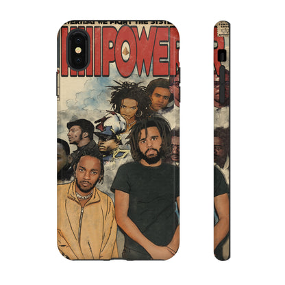 Kendrick Lamar and J. Cole - Hiiipower - Tough Phone Cases