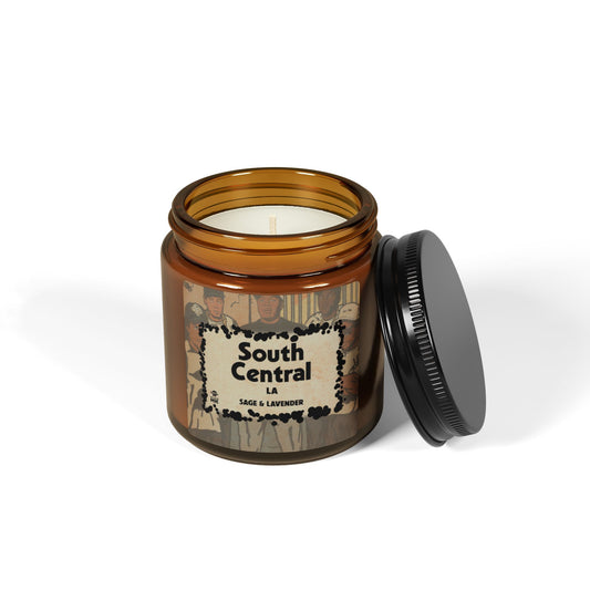 South Central - Scented Soy Candle (Multi-Size, Amber Jar)