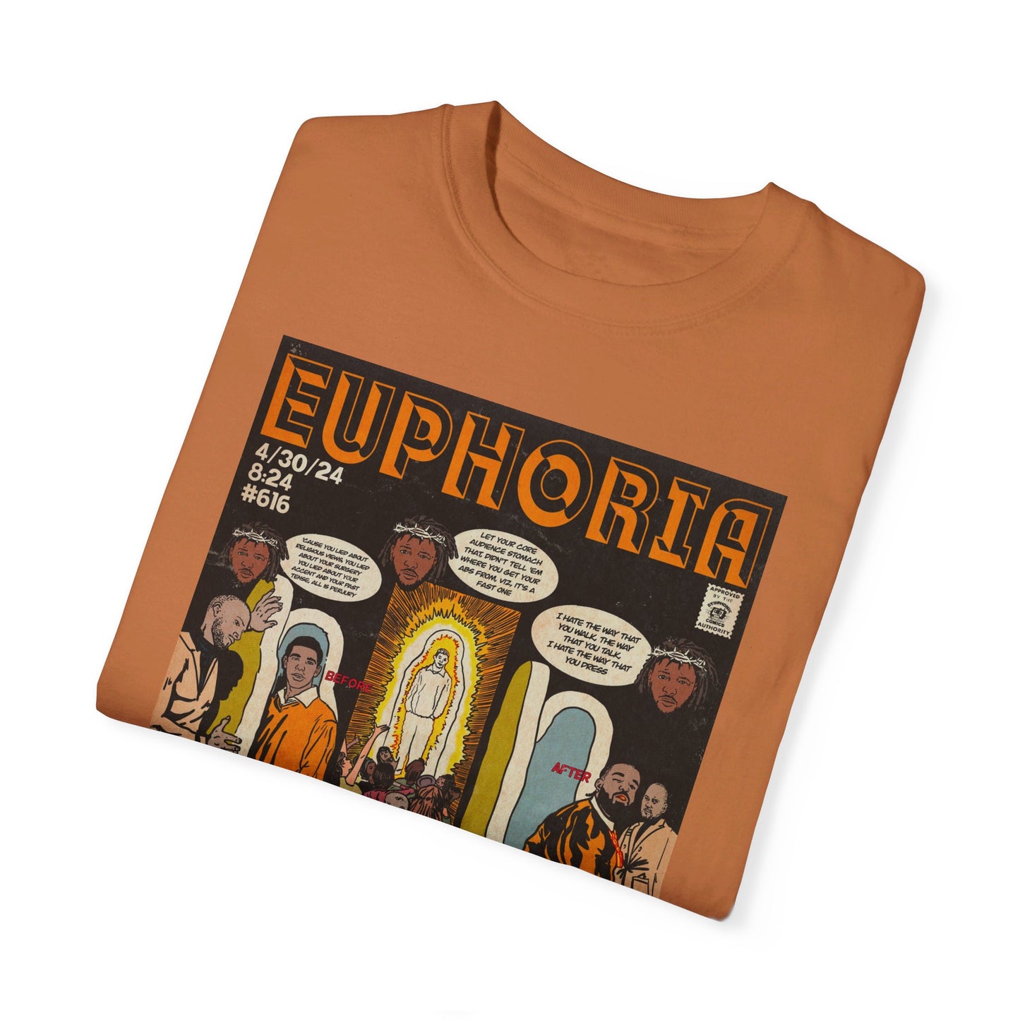 Kendrick Lamar - Euphoria - Unisex Comfort Colors T-shirt