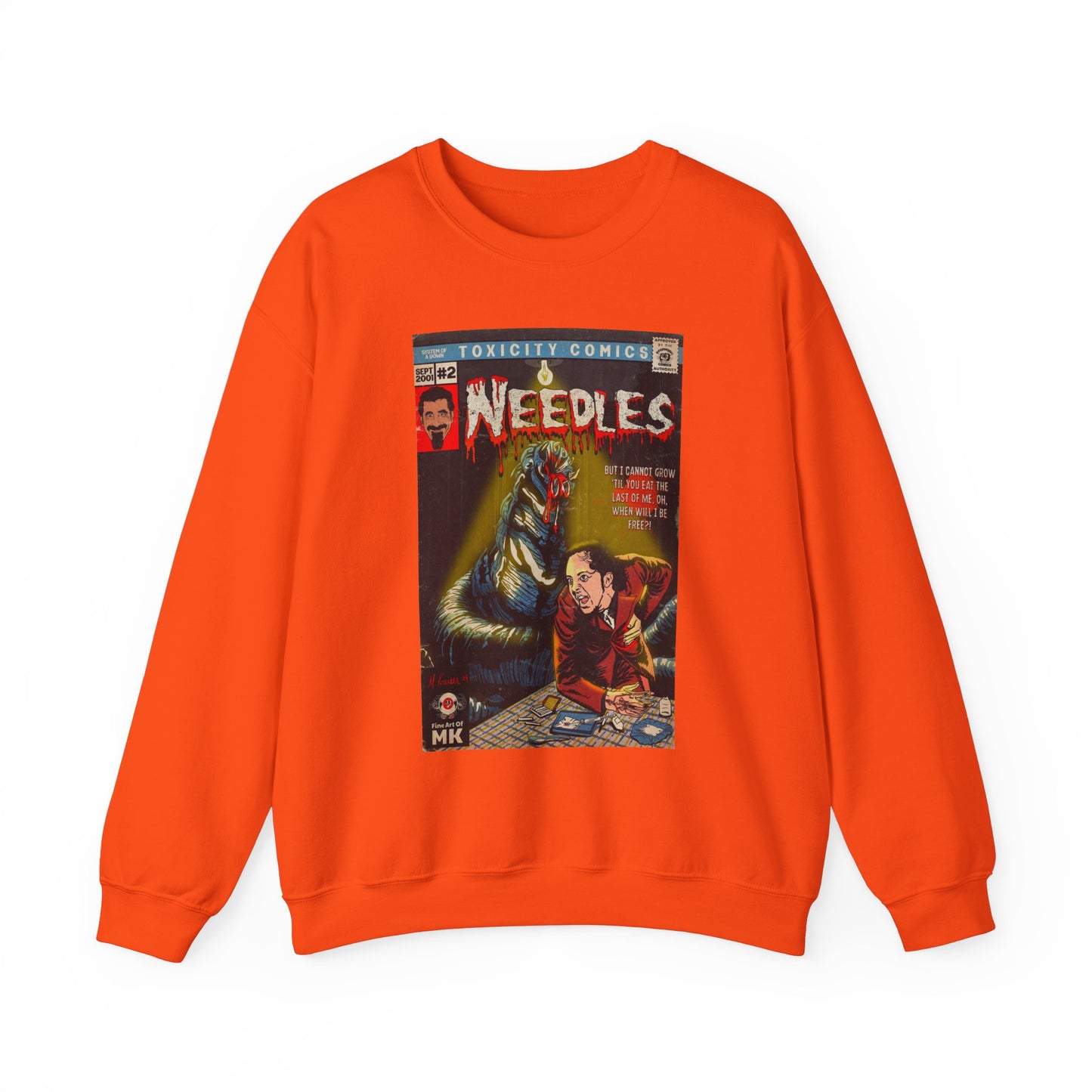 System of a Down - Needles - Unisex Heavy Blend™ Crewneck Sweatshirt