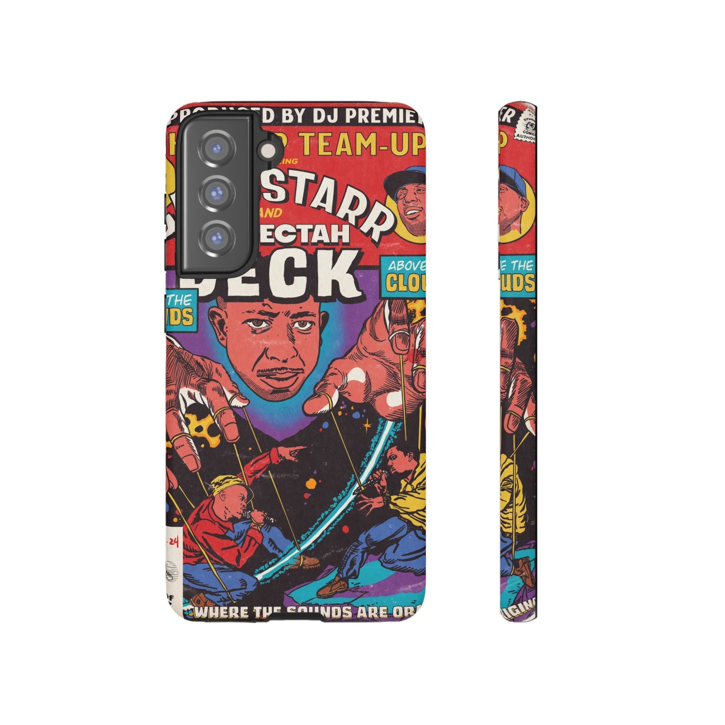 Gang Starr & Inspectah Deck - Above The Clouds - Tough Phone Cases