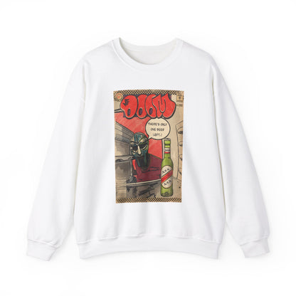 MF DOOM - One Beer - Unisex Heavy Blend™ Crewneck Sweatshirt