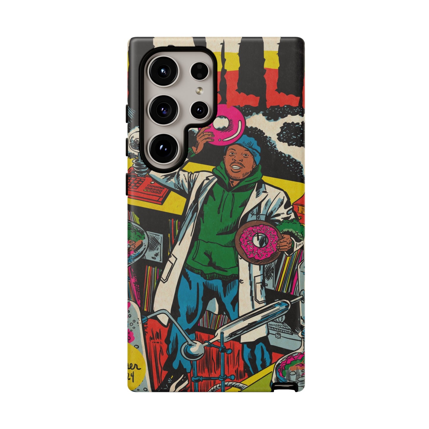 J Dilla - Comic Book Art - Tough Phone Cases