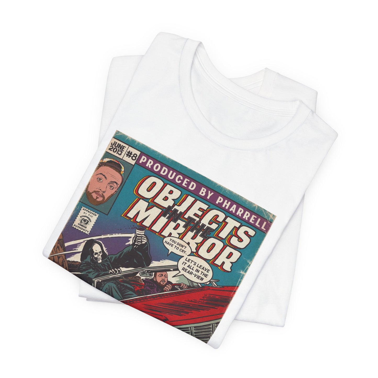 Objects in the Mirror - Unisex Jersey Short Sleeve Tee