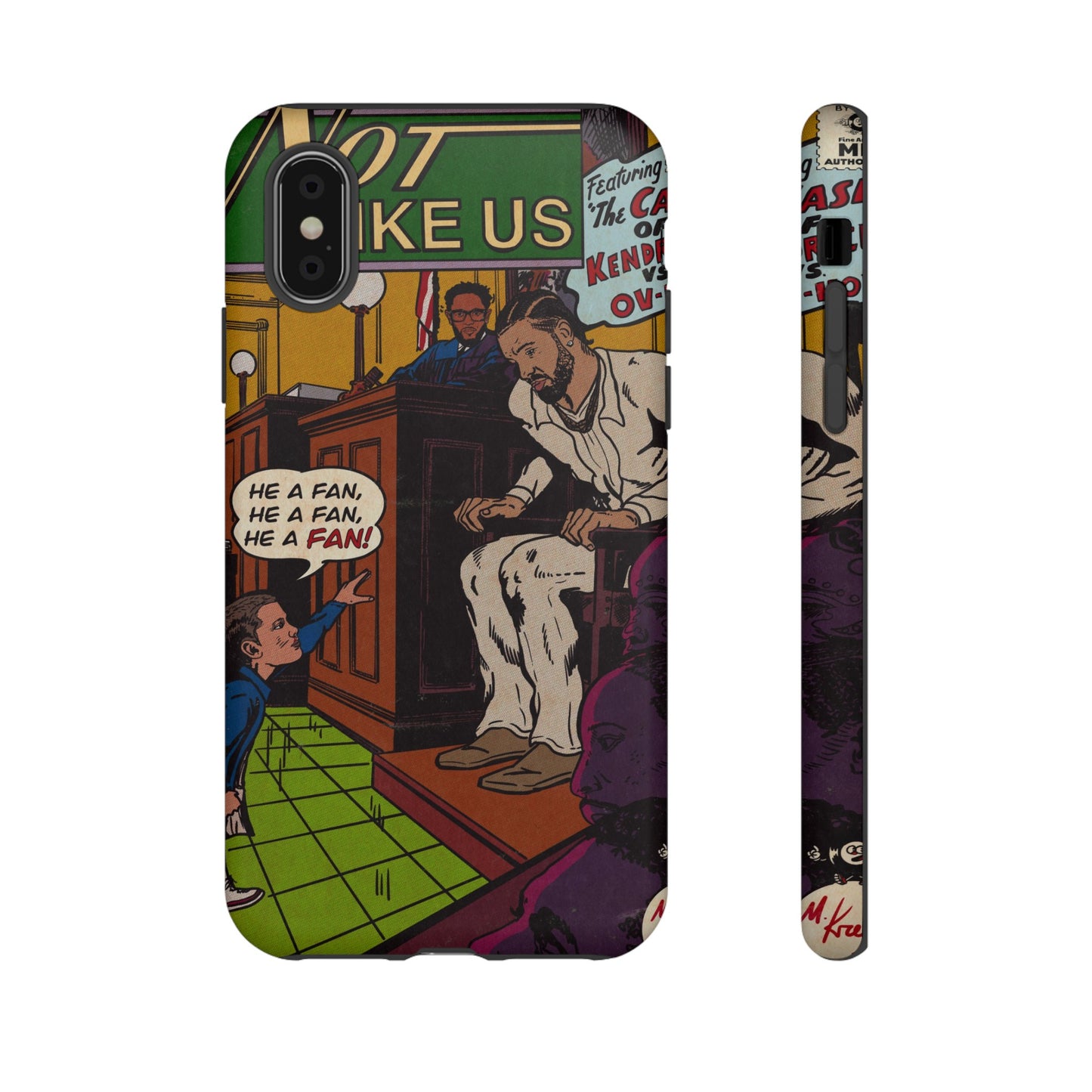 Kendrick Lamar - Not Like Us - Tough Phone Cases