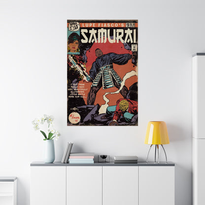 Lupe Fiasco - Samurai - Matte Vertical Poster