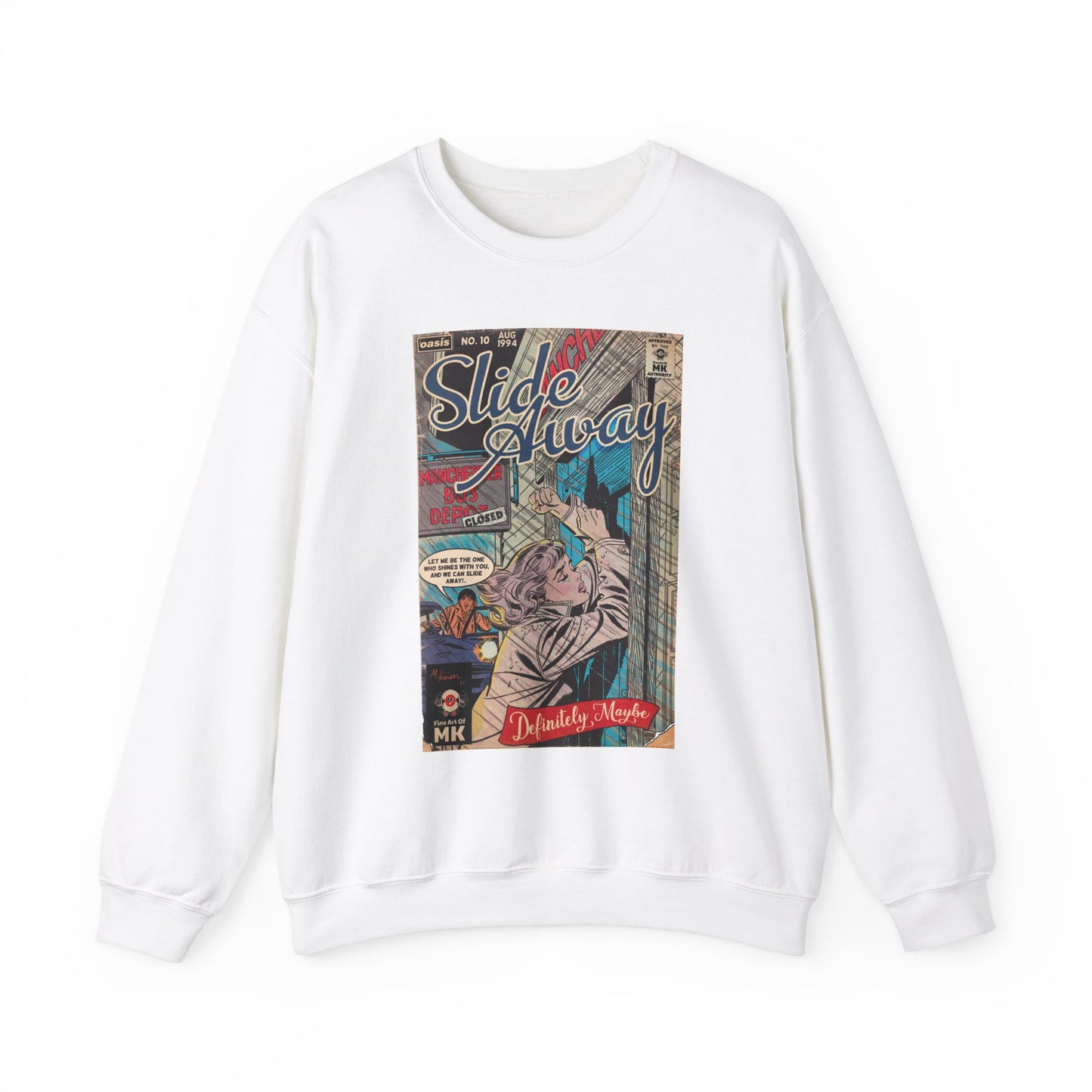 Oasis - Slide Away - Unisex Heavy Blend™ Crewneck Sweatshirt