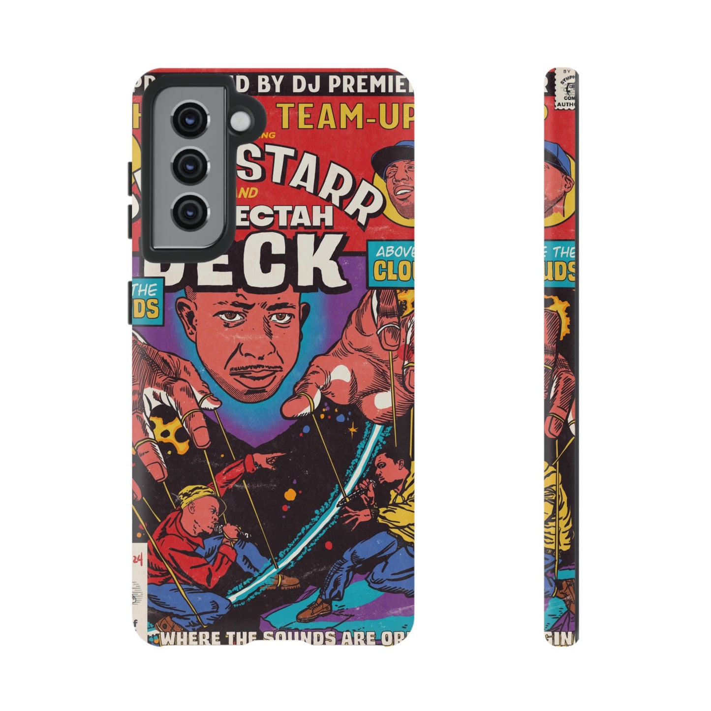 Gang Starr & Inspectah Deck - Above The Clouds - Tough Phone Cases