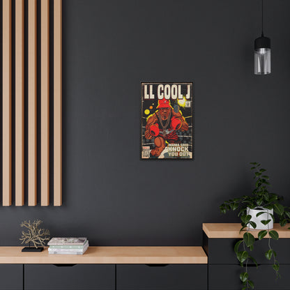 LL Cool J - Mama Said Knock You Out - Gallery Canvas Wraps, Vertical Frame