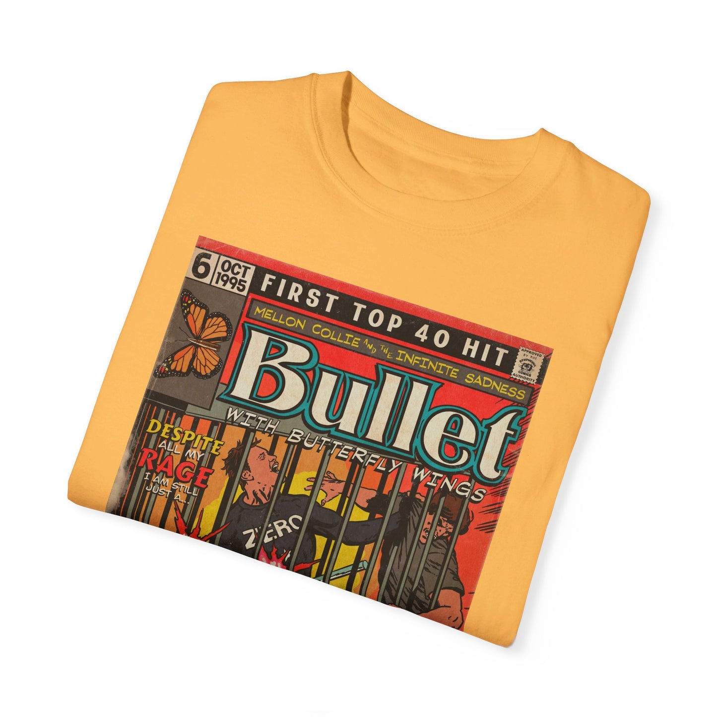 Smashing Pumpkins - Bullet With Butterfly Wings - Unisex Comfort Colors T-shirt