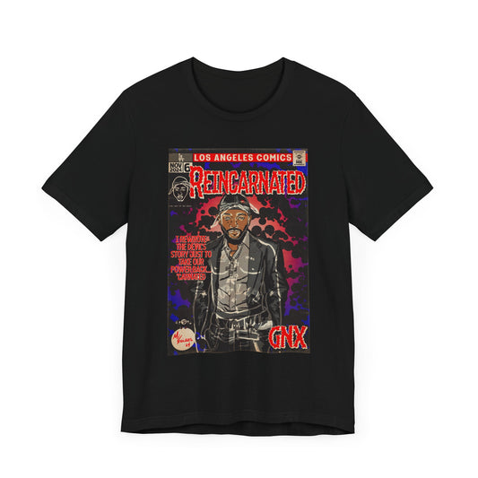 Kendrick Lamar - Reincarnated -  Unisex Jersey Short Sleeve Tee