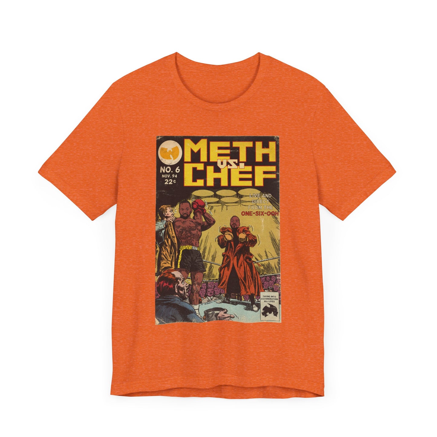 Meth vs. Chef - Wu-Tang - Unisex Jersey Short Sleeve Tee