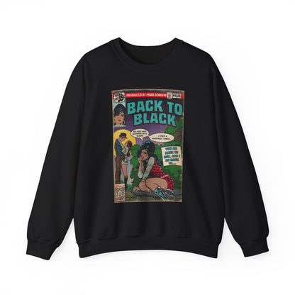 Amy Winehouse - Back to Black - Unisex Heavy Blend™ Crewneck Sweatshirt