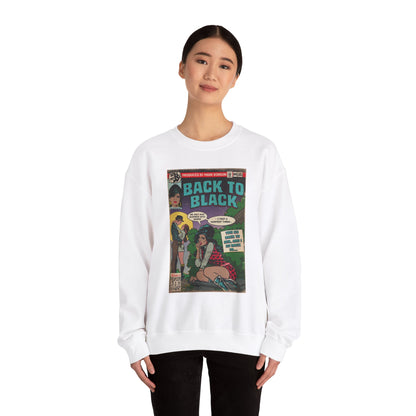 Amy Winehouse - Back to Black - Unisex Heavy Blend™ Crewneck Sweatshirt