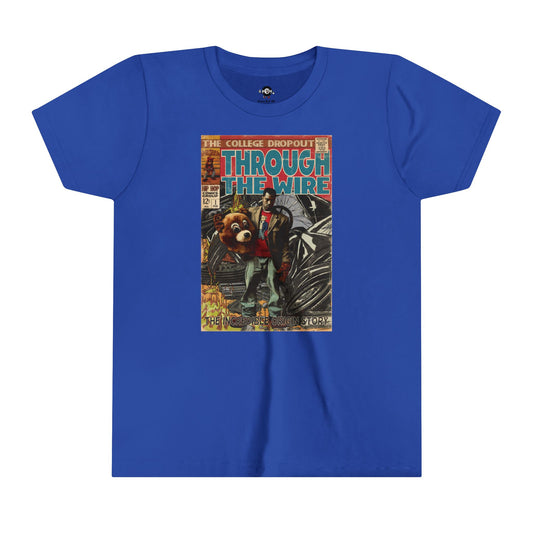 KIDS - Kanye West - Through The Wire - Youth Short Sleeve Tee