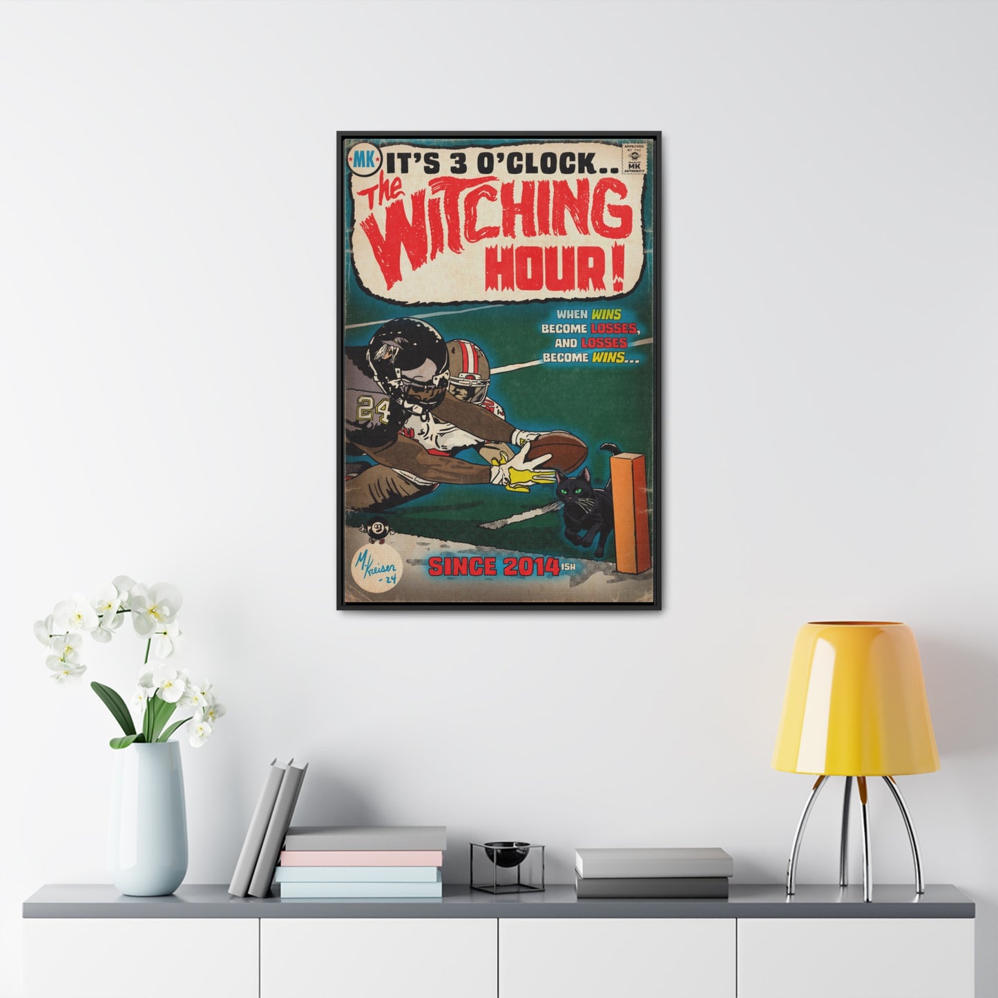 The Witching Hour - Gallery Canvas Wraps, Vertical Frame