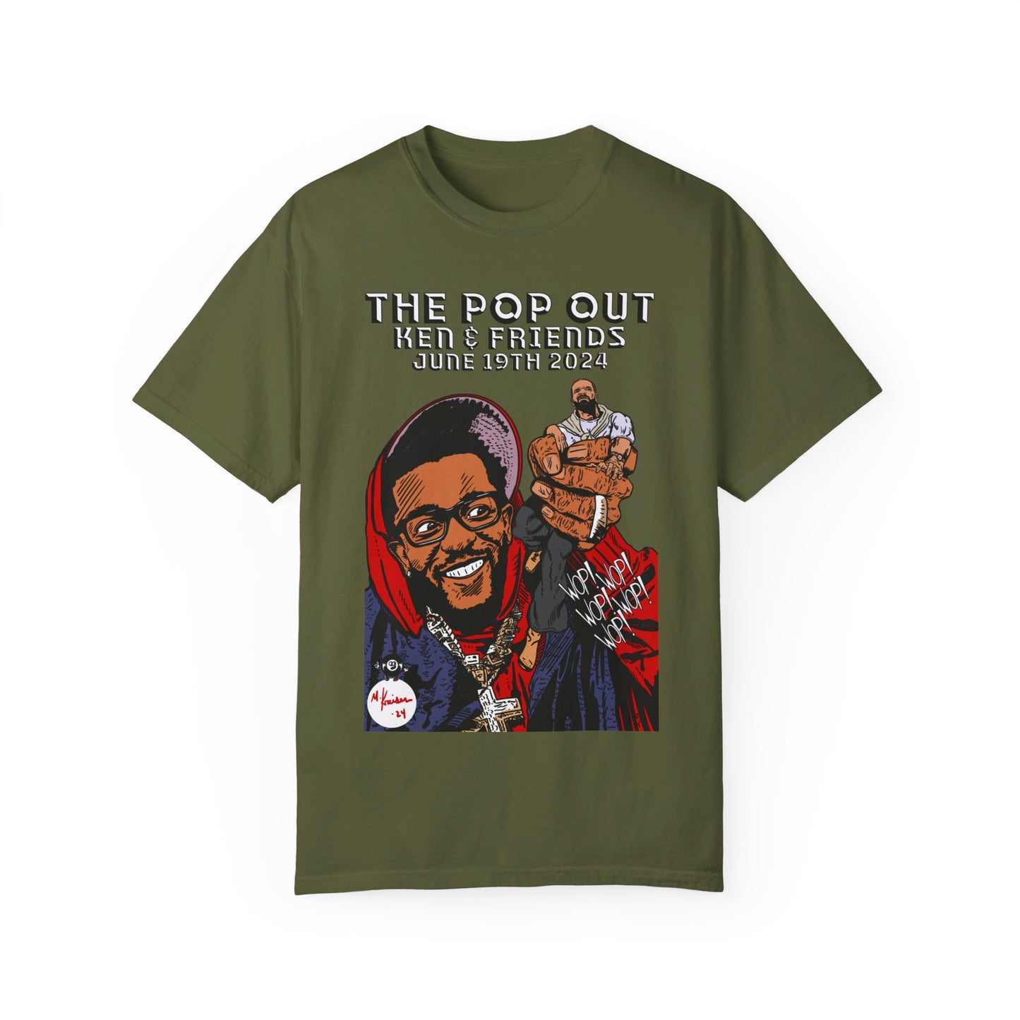 Kendrick Lamar - The Pop Out - Unisex Comfort Colors T-shirt