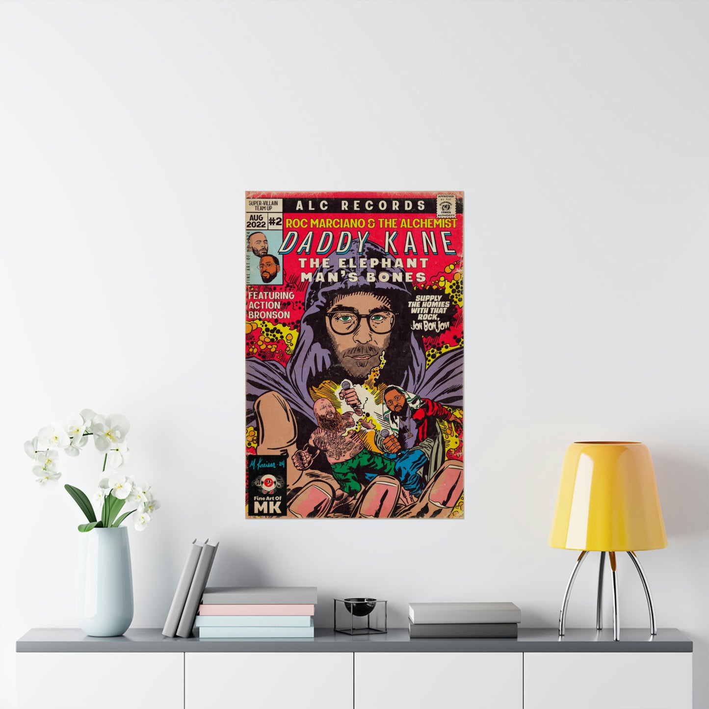 Roc Marciano, Alchemist, Action Bronson - Daddy Kane -  Matte Vertical Posters