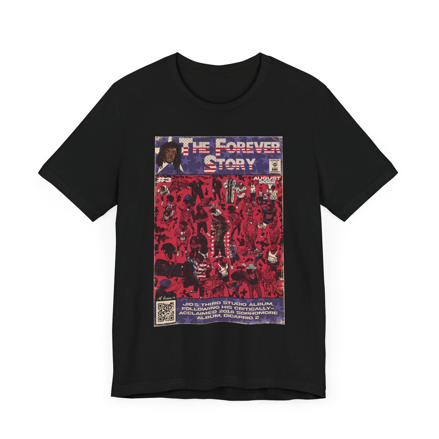 JID- The Forever Story - Unisex Jersey Short Sleeve Tee