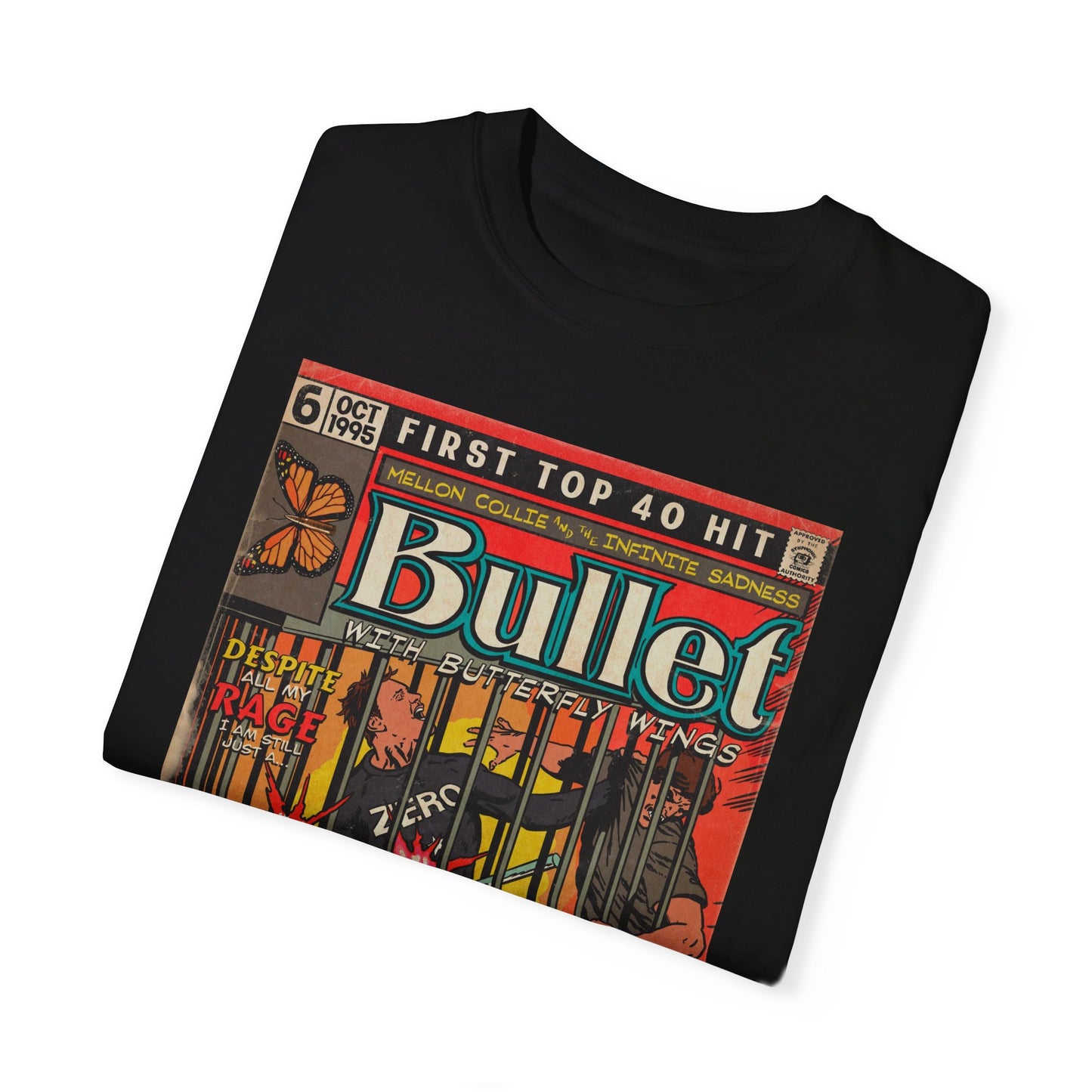 Smashing Pumpkins - Bullet With Butterfly Wings - Unisex Comfort Colors T-shirt