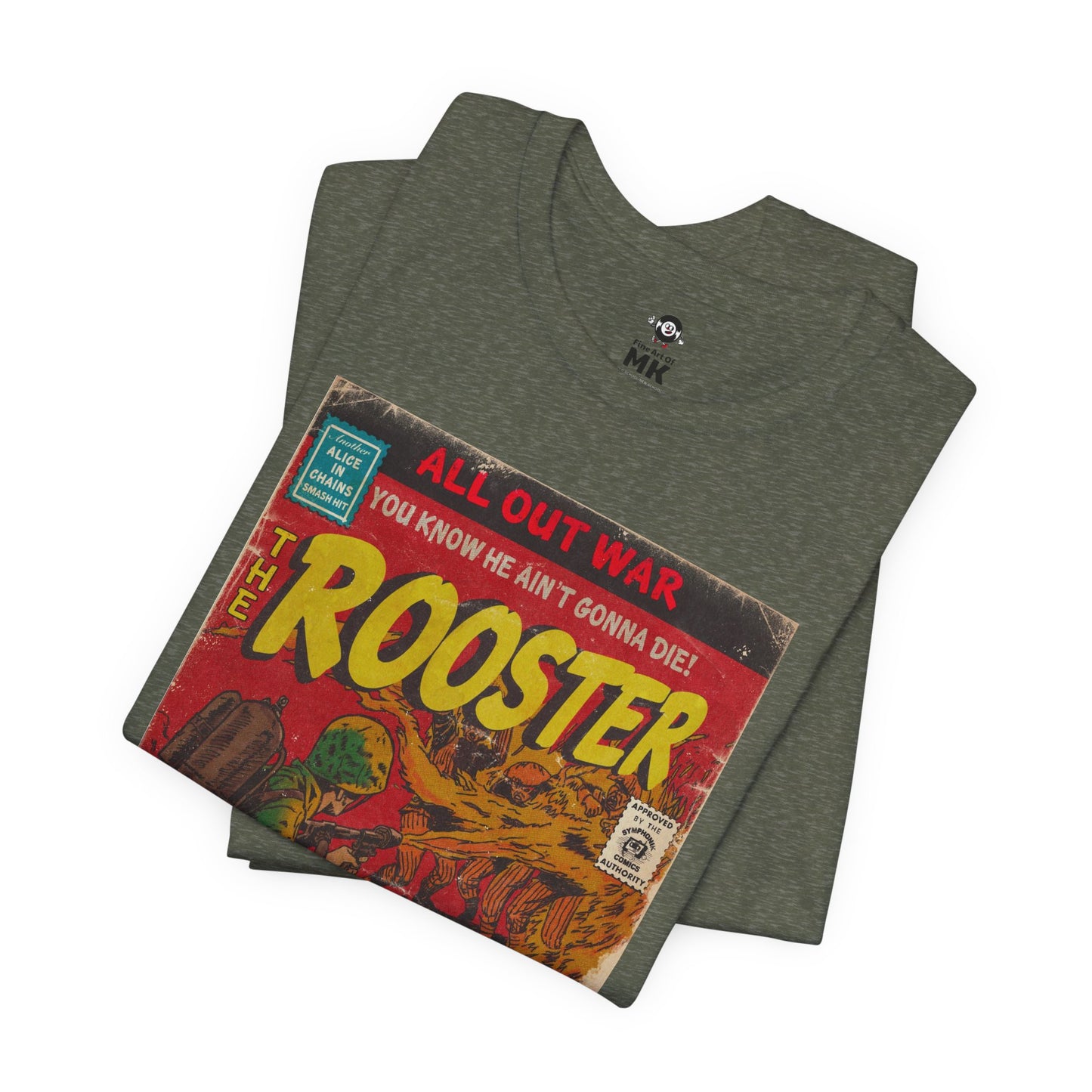 Alice In Chains - Rooster - Unisex Jersey Short Sleeve Tee