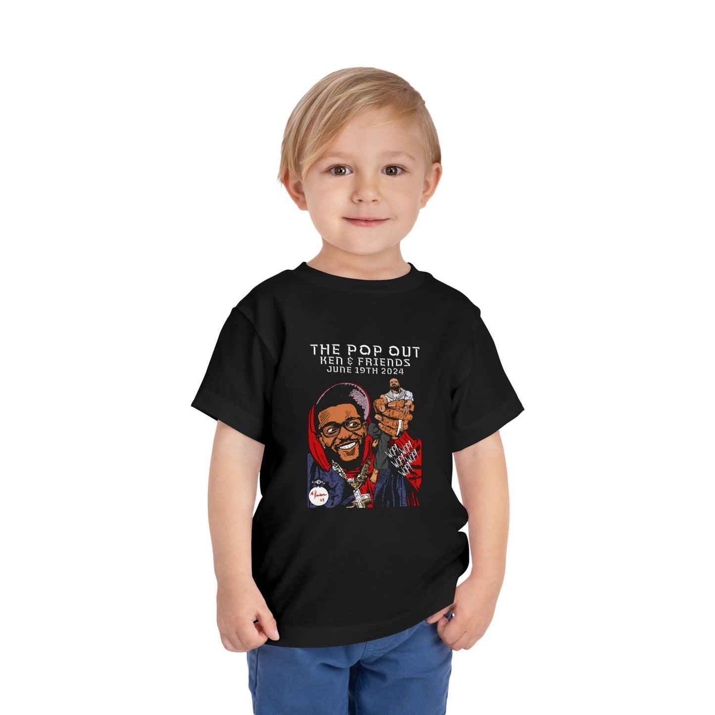 Kendrick Lamar - The Pop Out - Toddler Short Sleeve Tee