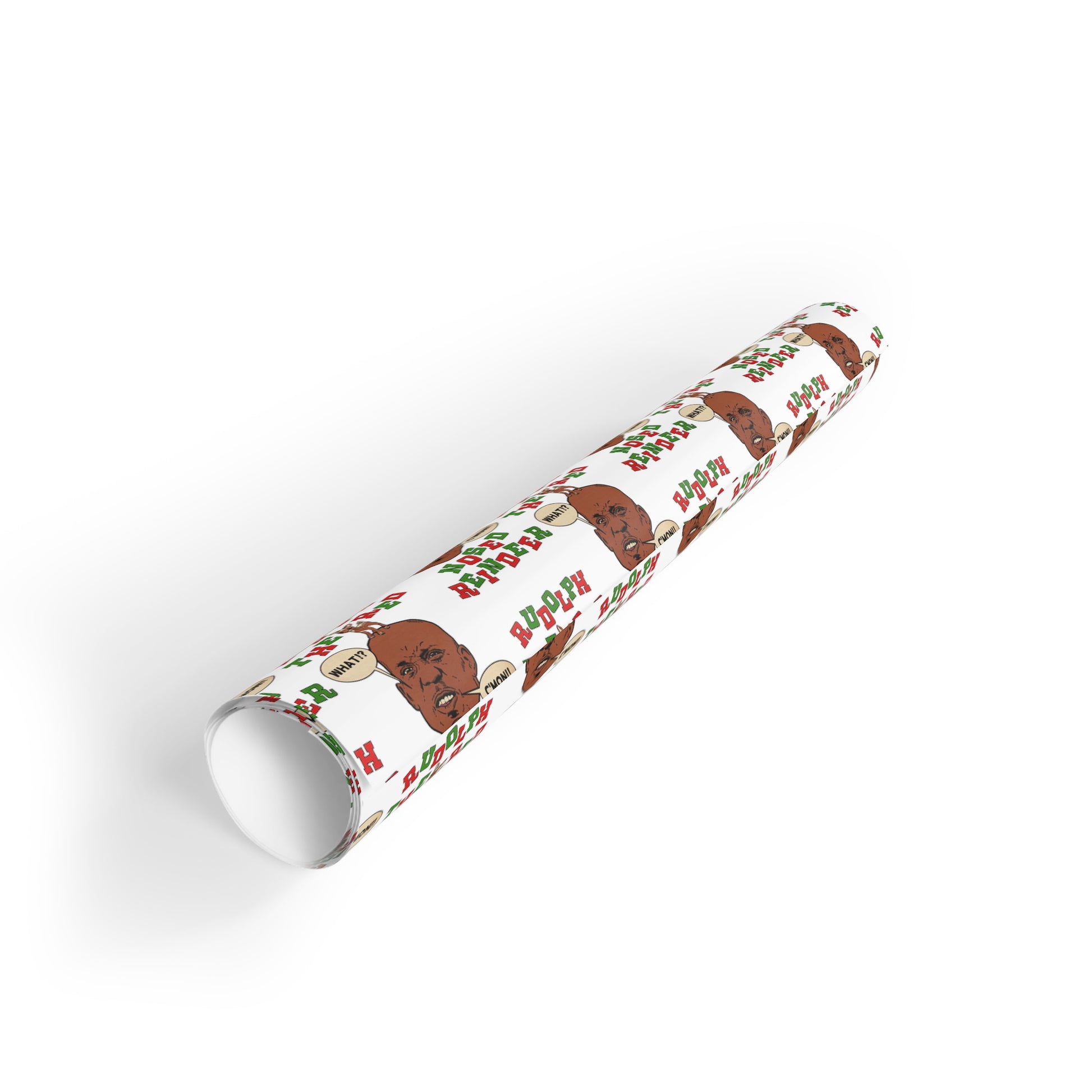 DMX - Rudolph - Christmas- Gift Wrapping Paper Rolls, 1pc – Fine